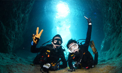 Blue Cave FUN Diving