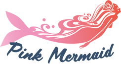 Pink Mermaid Logo