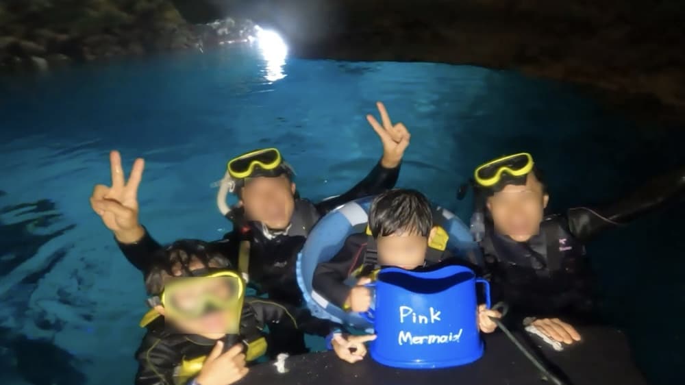PinkMermaid沖繩浮潛兒童課程