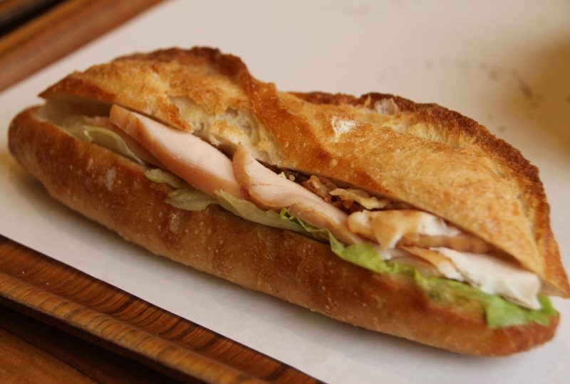 煙燻雞肉三明治套餐